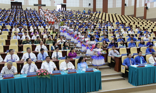 246/249 đại biểu chính thức đại diện cho 44.835 cán bộ, ĐVTN Trà Vinh tham dự Đại hội